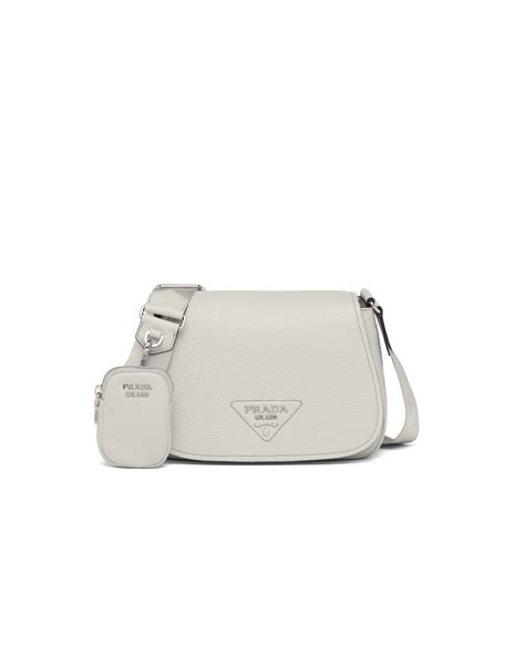 white prada bag men